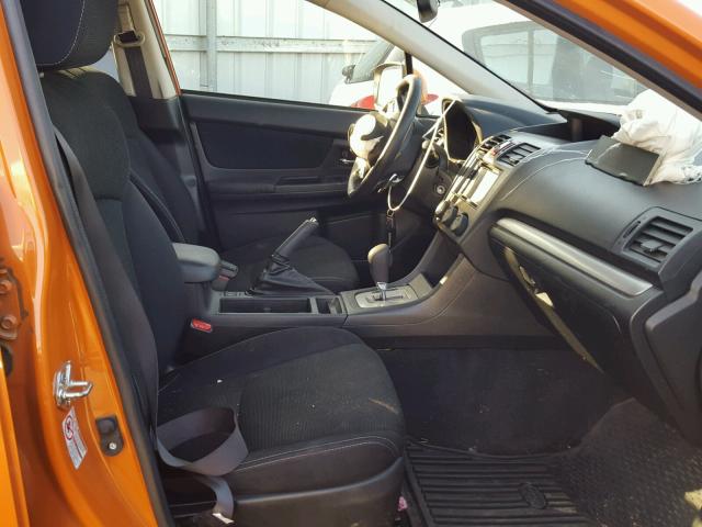 JF2GPACCXD2859355 - 2013 SUBARU XV CROSSTR ORANGE photo 5