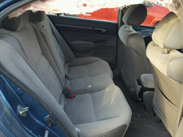 1HGFA16847L064871 - 2007 HONDA CIVIC EX 蓝色 照片 6