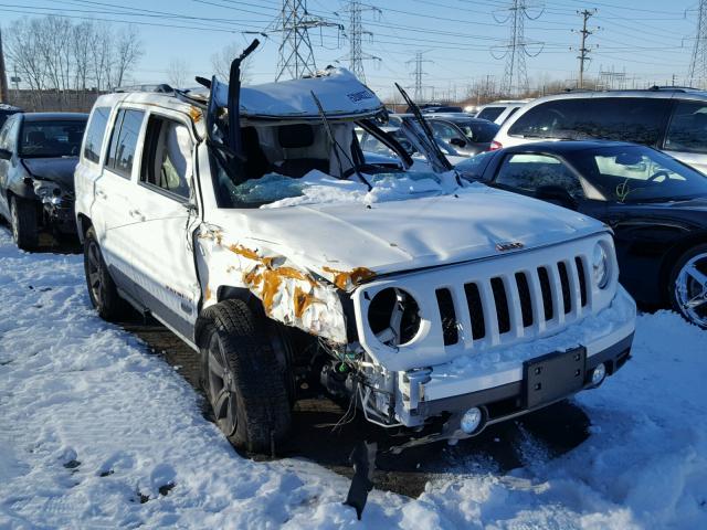 1C4NJPBB5HD102800 - 2017 JEEP PATRIOT SP WHITE photo 1