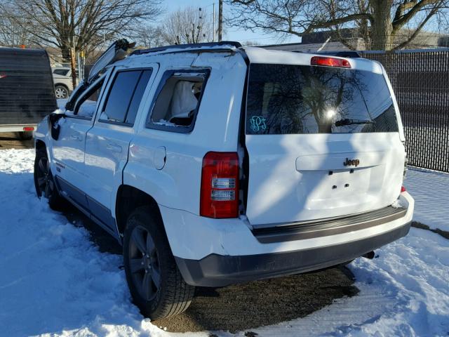 1C4NJPBB5HD102800 - 2017 JEEP PATRIOT SP WHITE photo 3