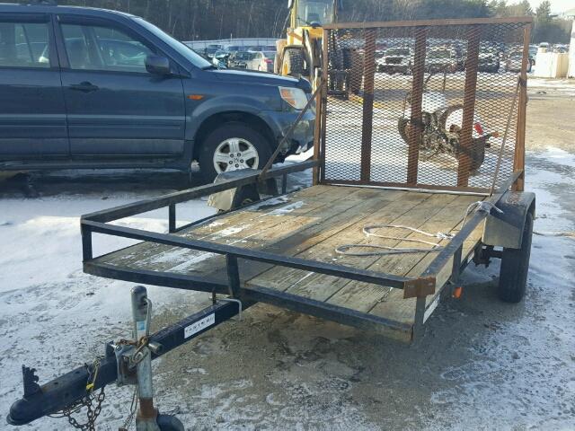 51GBU0816CL002919 - 2012 UTILITY TRAILER BLACK photo 2