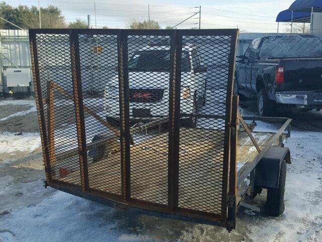 51GBU0816CL002919 - 2012 UTILITY TRAILER BLACK photo 4