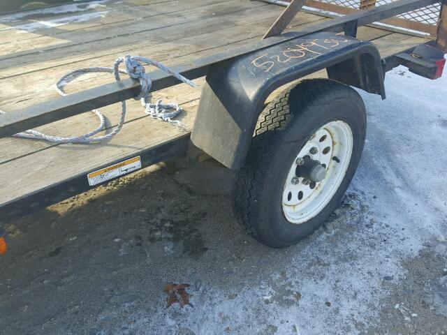 51GBU0816CL002919 - 2012 UTILITY TRAILER BLACK photo 8