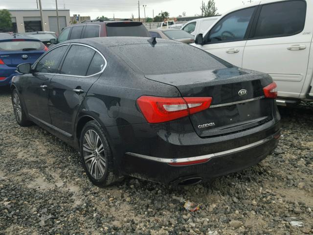 KNALN4D78F5169883 - 2015 KIA CADENZA PR BLACK photo 3