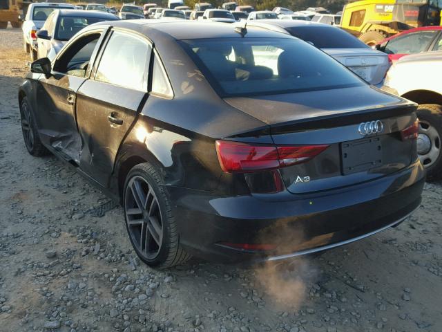 WAUAUGFF1H1042483 - 2017 AUDI A3 PREMIUM BLACK photo 3