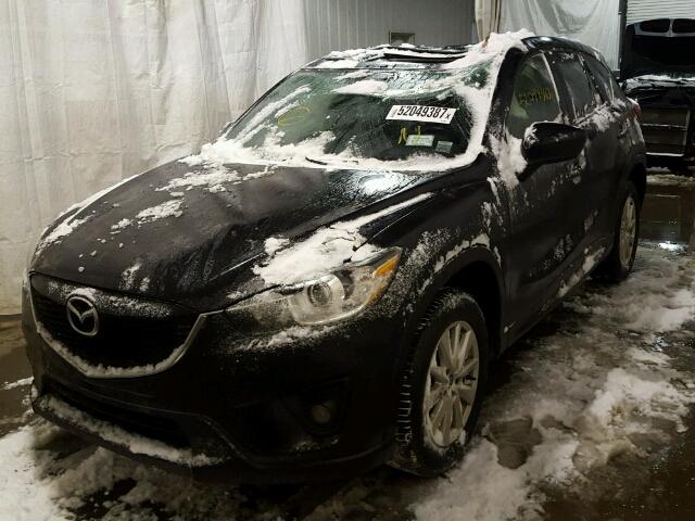 JM3KE4CEXD0160893 - 2013 MAZDA CX-5 TOURI BLACK photo 2