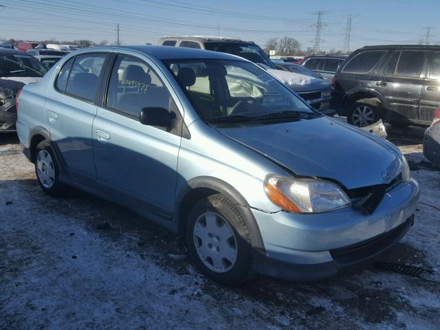 JTDBT1231Y0003109 - 2000 TOYOTA ECHO BLUE photo 1