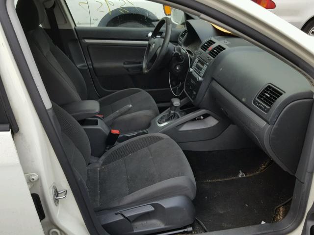 3VWJZ71K08M108532 - 2008 VOLKSWAGEN JETTA S Ağ foto 5