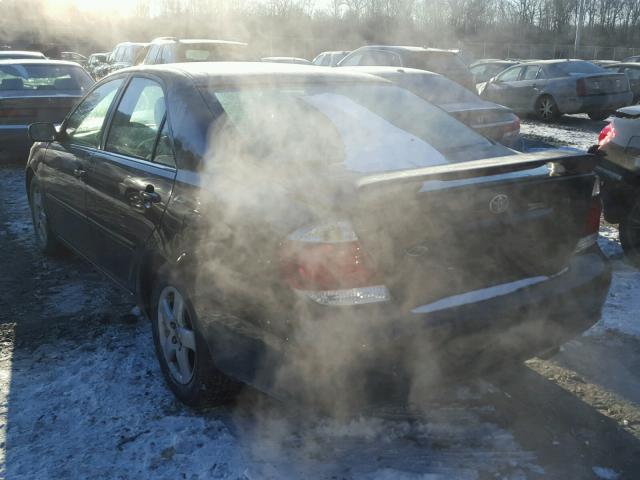 4T1BE32K75U022227 - 2005 TOYOTA CAMRY LE შავი ფოტო 3