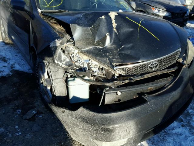4T1BE32K75U022227 - 2005 TOYOTA CAMRY LE შავი ფოტო 9