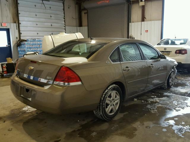 2G1WB58K379215176 - 2007 CHEVROLET IMPALA LS TAN photo 4