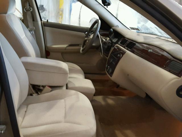 2G1WB58K379215176 - 2007 CHEVROLET IMPALA LS TAN photo 5