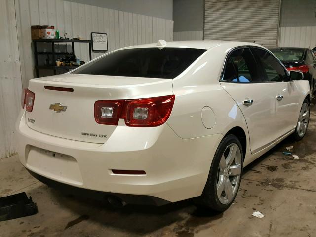1G11J5SX3DF332390 - 2013 CHEVROLET MALIBU LTZ 白色 照片 4