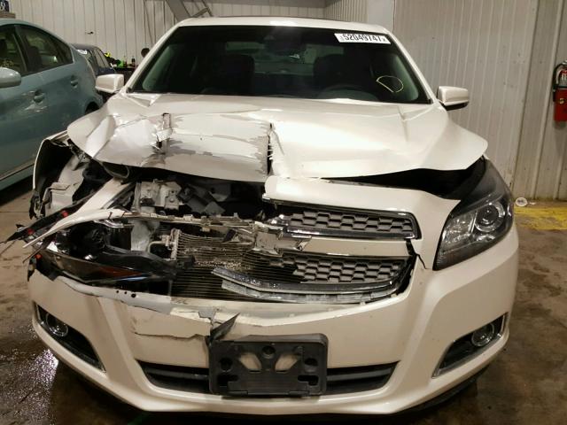 1G11J5SX3DF332390 - 2013 CHEVROLET MALIBU LTZ 白色 照片 9