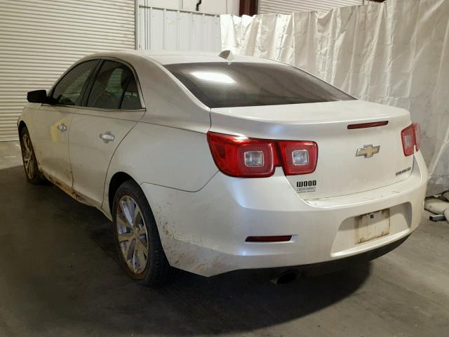 1G11H5SA5DF139388 - 2013 CHEVROLET MALIBU LTZ WHITE photo 3