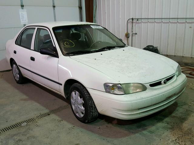 1NXBR12E3YZ372848 - 2000 TOYOTA COROLLA VE WHITE photo 1