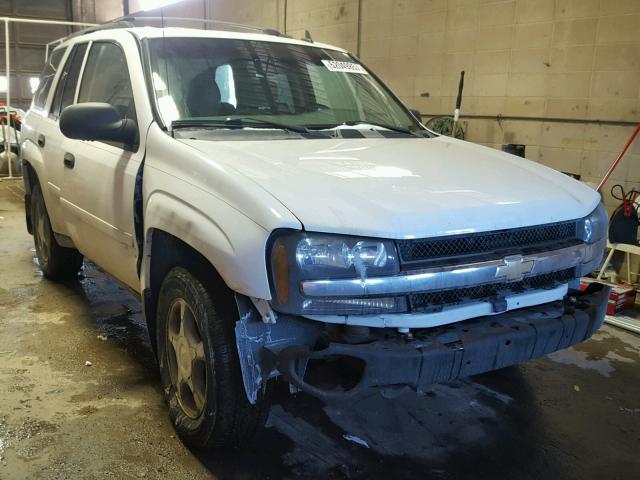 1GNDT13S672119589 - 2007 CHEVROLET TRAILBLAZE WHITE photo 1