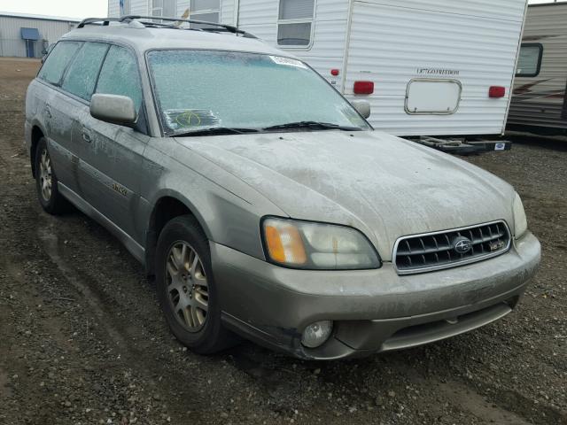 4S3BH895837654223 - 2003 SUBARU LEGACY OUT GOLD photo 1