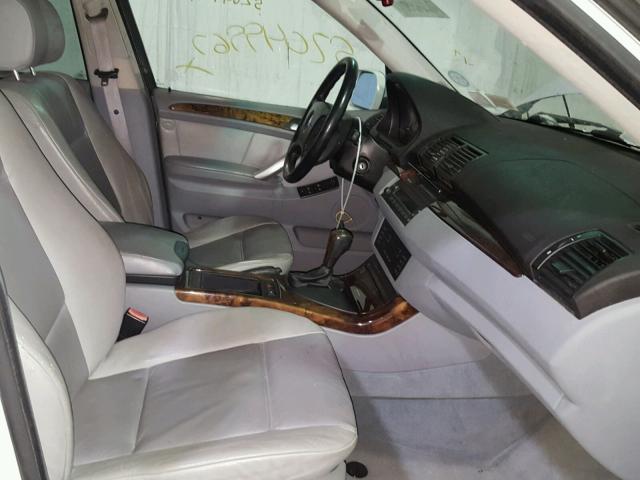 WBAFA53521LM77201 - 2001 BMW X5 3.0I WHITE photo 5