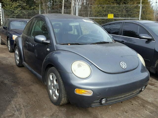 3VWCD21C32M415204 - 2002 VOLKSWAGEN NEW BEETLE GRAY photo 1