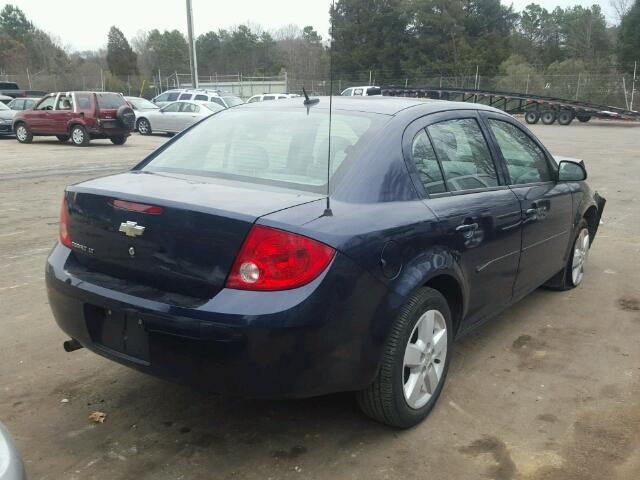 1G1AL58F787245343 - 2008 CHEVROLET COBALT LT BLUE photo 4