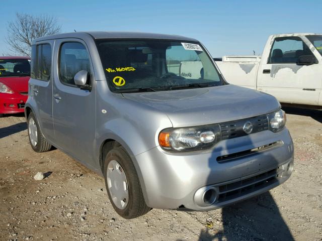 JN8AZ2KR1AT160152 - 2010 NISSAN CUBE BASE SILVER photo 1