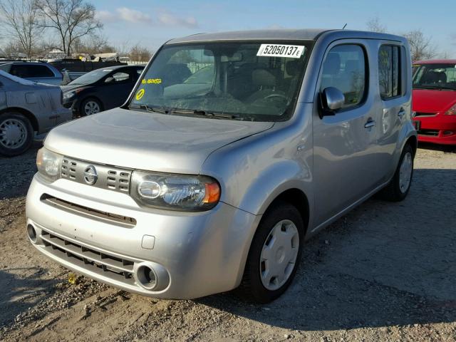 JN8AZ2KR1AT160152 - 2010 NISSAN CUBE BASE SILVER photo 2