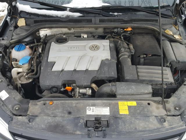 3VWLL7AJ2CM367257 - 2012 VOLKSWAGEN JETTA TDI GRAY photo 7