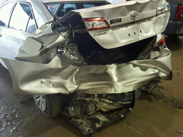 4T1BF1FK0CU025088 - 2012 TOYOTA CAMRY BASE SILVER photo 5