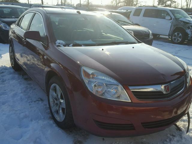 1G8ZS57B09F136591 - 2009 SATURN AURA XE RED photo 1