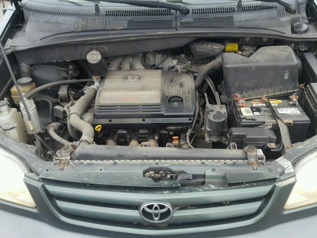 4T3ZF19C92U446428 - 2002 TOYOTA SIENNA CE GREEN photo 7