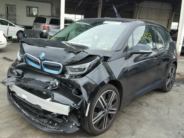 WBY1Z4C52GV506448 - 2016 BMW I3 REX BLACK photo 2