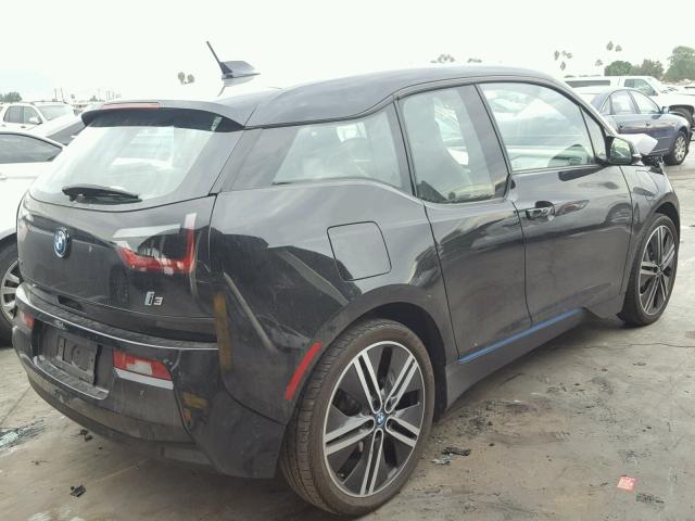 WBY1Z4C52GV506448 - 2016 BMW I3 REX BLACK photo 4