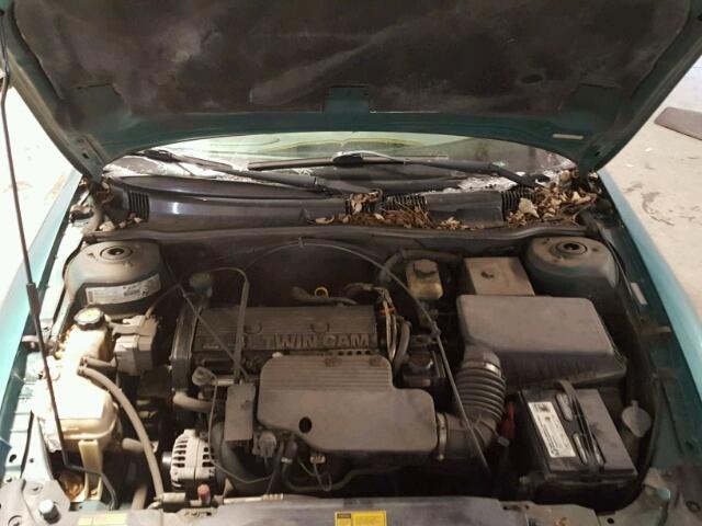 1G2NE52T1XM743656 - 1999 PONTIAC GRAND AM S GREEN photo 7