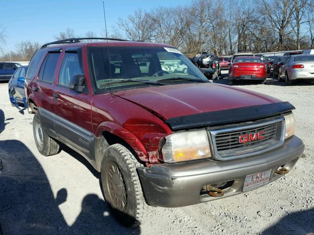 1GKDT13W912152304 - 2001 GMC JIMMY RED photo 1