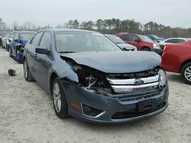 3FAHP0JA5CR263732 - 2012 FORD FUSION SEL GRAY photo 1