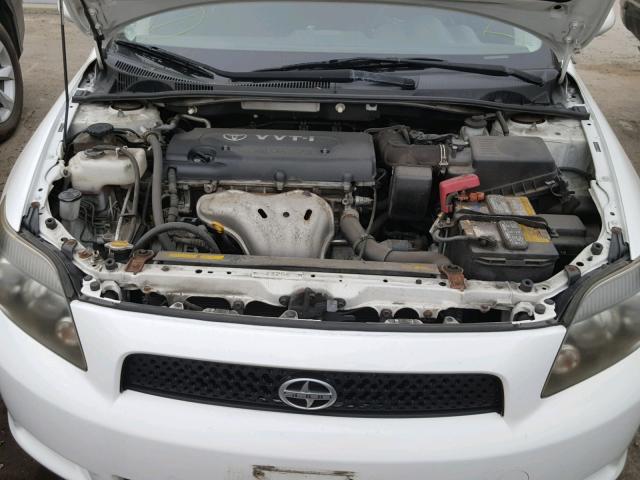 JTKDE167080268063 - 2008 SCION TC თეთრი ფოტო 7