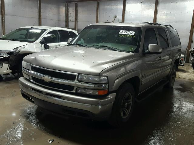 3GNFK16T0YG182034 - 2000 CHEVROLET SUBURBAN K TAN photo 2