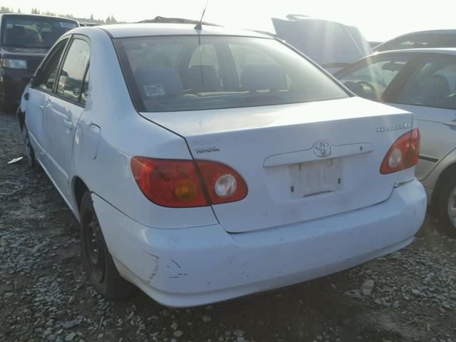 2T1BR32E84C264541 - 2004 TOYOTA COROLLA WHITE photo 3