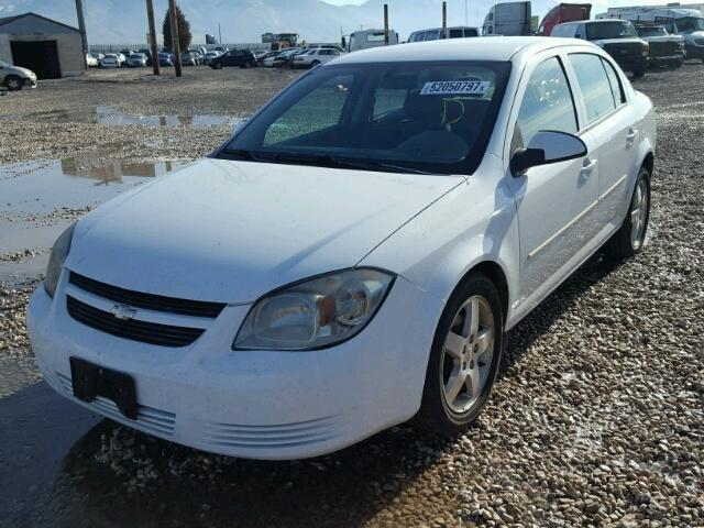 1G1AF5F5XA7191205 - 2010 CHEVROLET COBALT 2LT WHITE photo 2