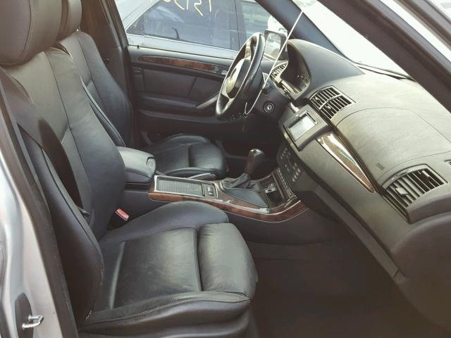 5UXFB53545LV16469 - 2005 BMW X5 4.4I SILVER photo 5