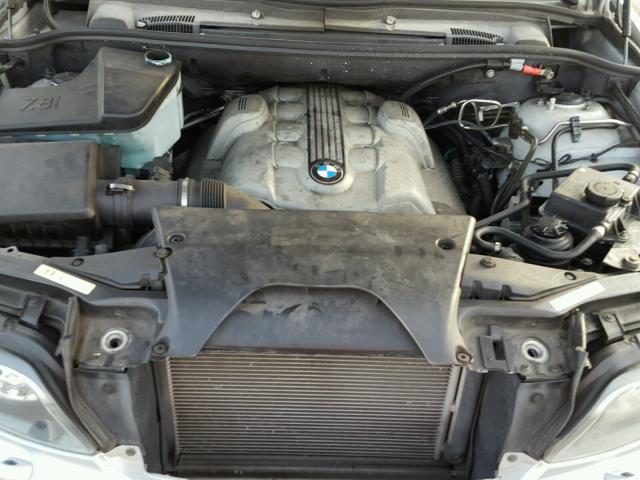 5UXFB53545LV16469 - 2005 BMW X5 4.4I SILVER photo 7