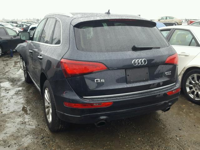 WA1LFAFP2FA127318 - 2015 AUDI Q5 PREMIUM BLUE photo 3