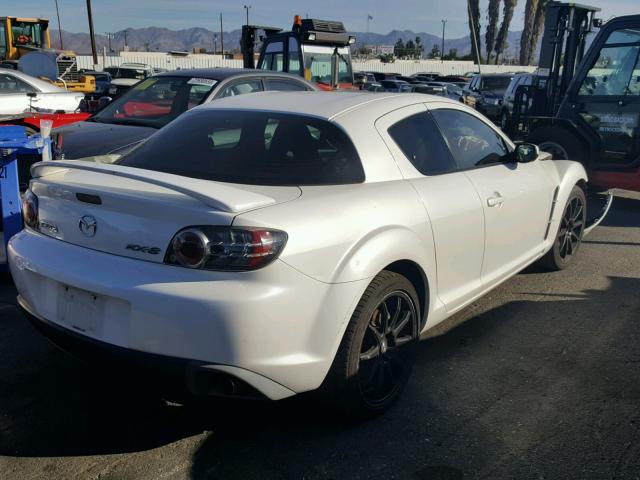 JM1FE17N150144456 - 2005 MAZDA RX8 WHITE photo 4