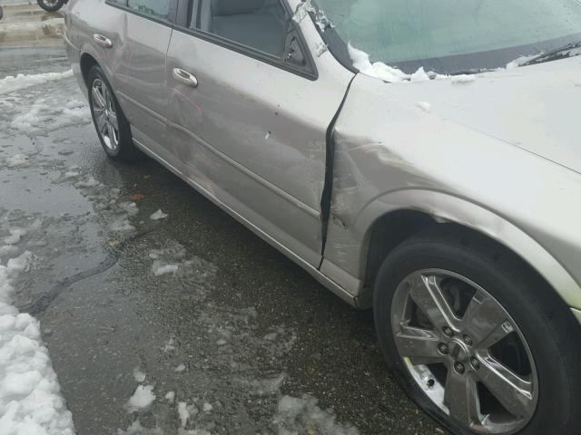 1LNFM87A86Y609189 - 2006 LINCOLN LS SILVER photo 9