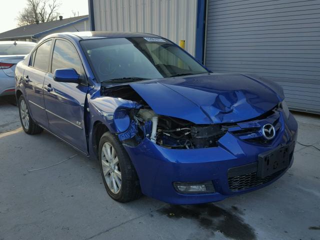 JM1BK323071624042 - 2007 MAZDA 3 S BLUE photo 1