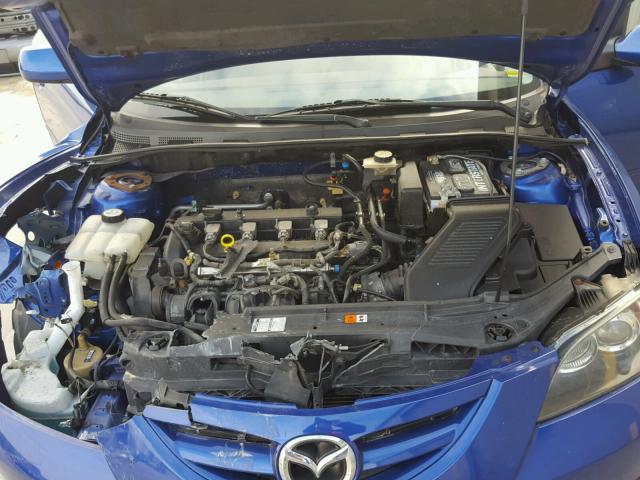 JM1BK323071624042 - 2007 MAZDA 3 S BLUE photo 7