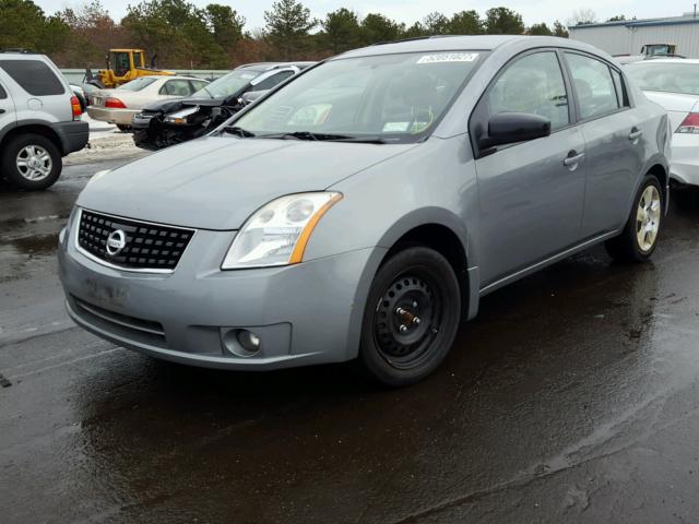 3N1AB61E88L640793 - 2008 NISSAN SENTRA 2.0 SILVER photo 2