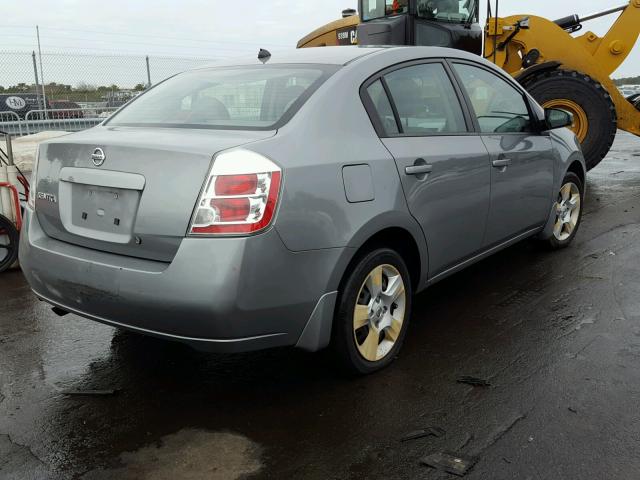 3N1AB61E88L640793 - 2008 NISSAN SENTRA 2.0 SILVER photo 4