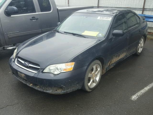 4S3BL626666212492 - 2006 SUBARU LEGACY 2.5 BLACK photo 2